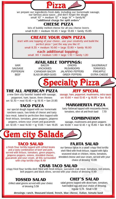 View the Menu of <b>Gem</b> <b>City</b> <b>Pizza</b>, Toronto OH in 901 Franklin Street, Toronto, OH. . Gem city pizza quincy